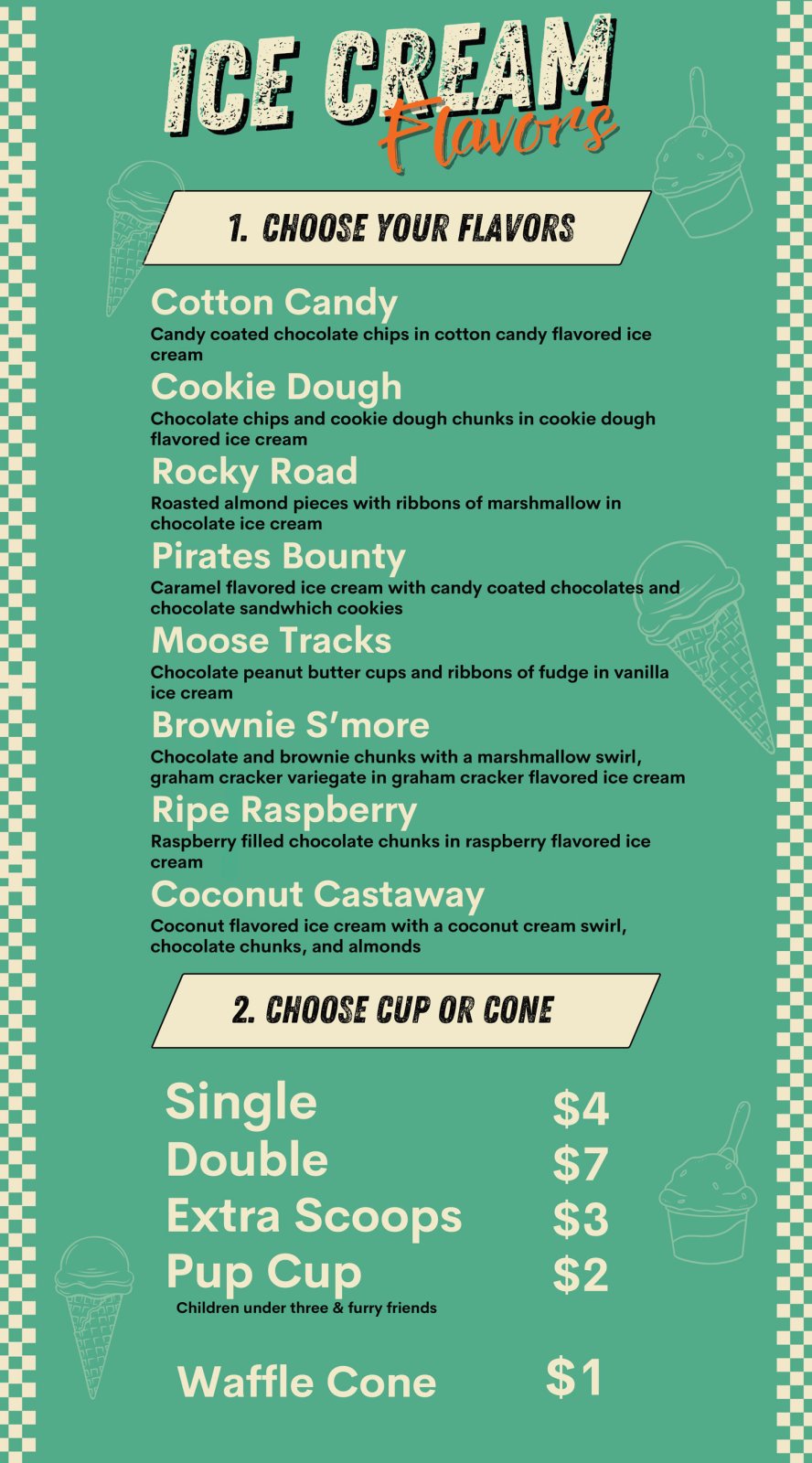 Icecream Menu 4