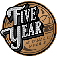 Five Year InterNACHI Member Badge