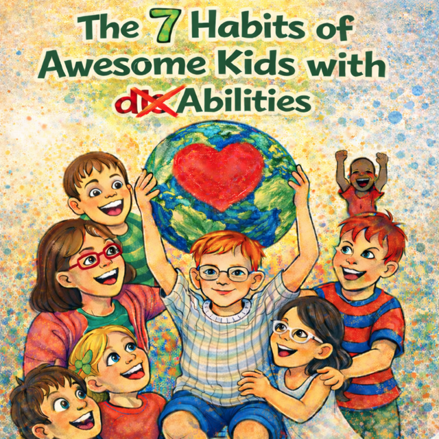 The 7 habits of Awesome Kids with Disabilities Book Cover