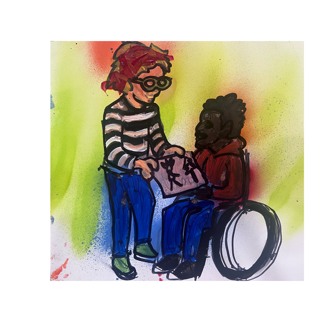 Painting 2 for Habit 6: Synergize
