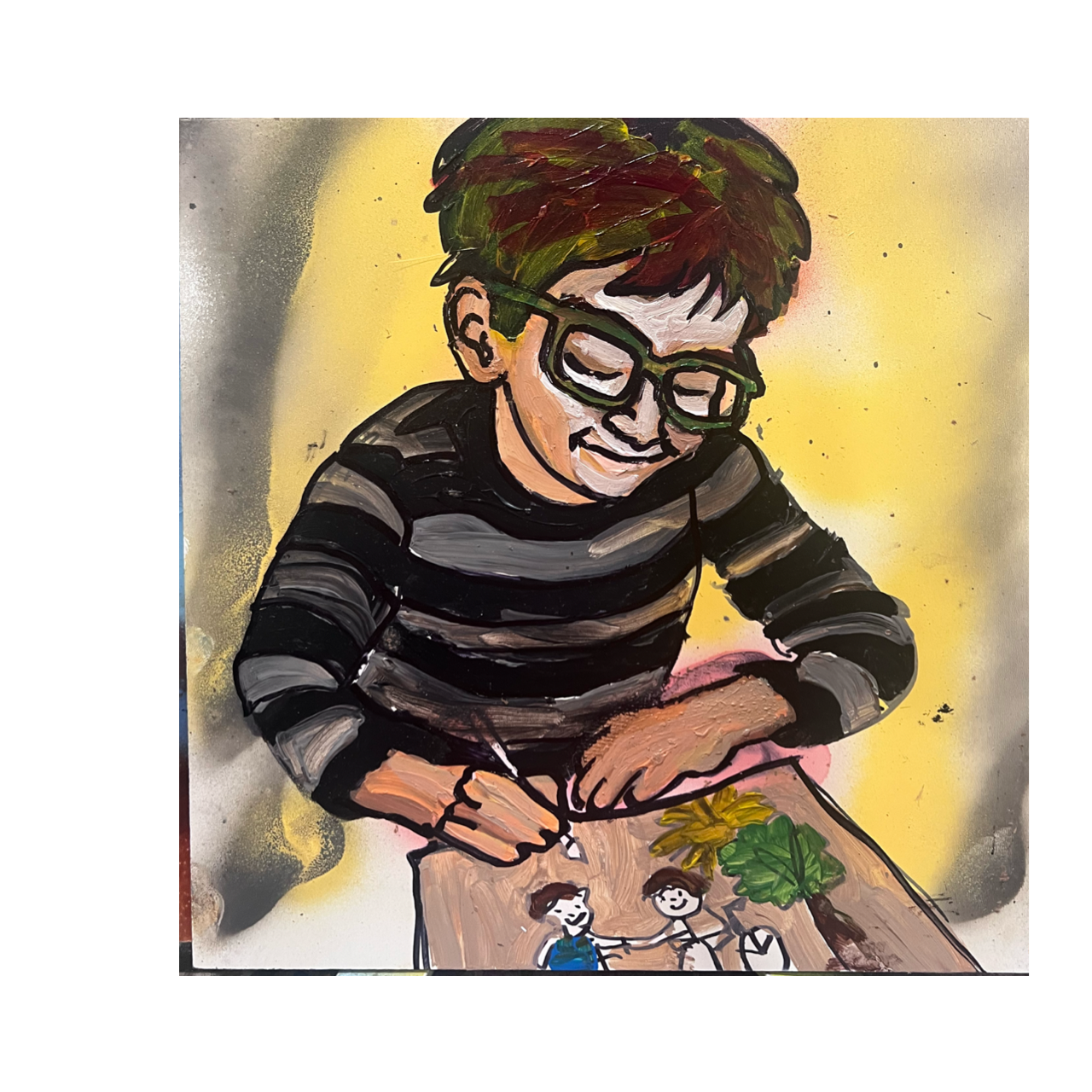 Painting 1 for Habit 6: Synergize