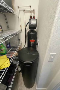 water softener setup