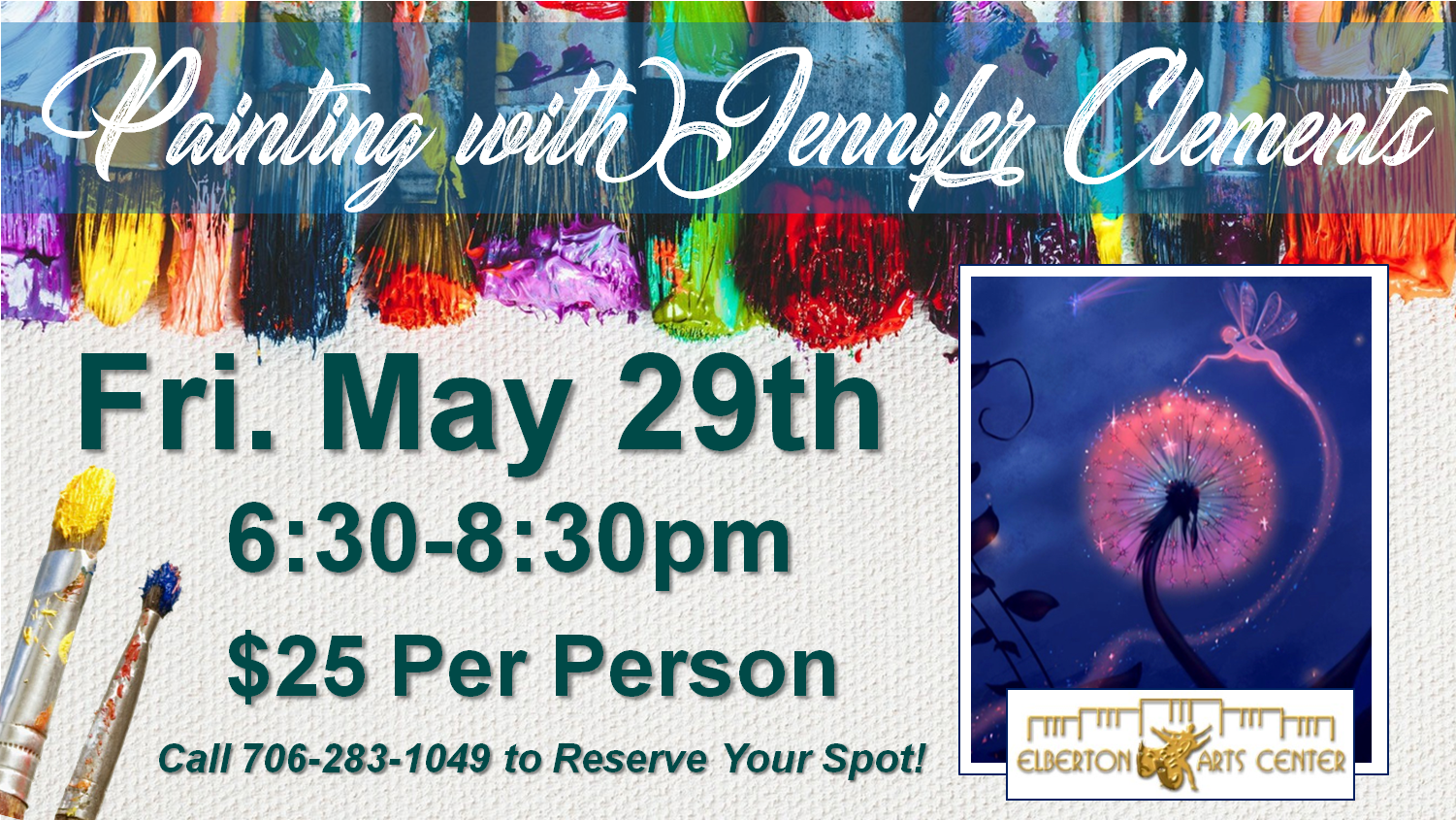 Painting with Jennifer Fri May 29